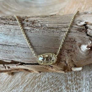 Kendra Scott Elisa gold pendant